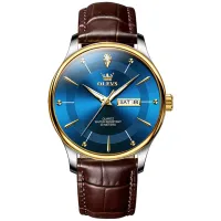 OLEVS 9908 Men's Watches Simplicity Dual Calendar Waterproof Men's Wristwatch Top Brand Luxury Original Quartz Watch for Men New